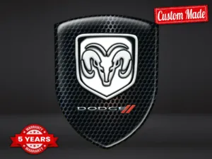 Dodge Pegatinas Logo Impresas Pro Máximo Duradero Estiloso